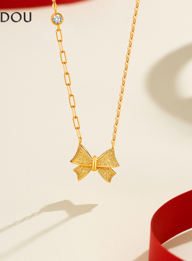 阿吉豆925银项链时尚潮流锁骨链