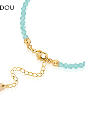 阿吉豆手链女款时尚水晶珍珠手链