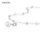 Ajidou Pearl Necklace Women's Celebrity Style Necklace