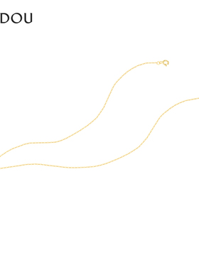 阿吉豆项链女款925银轻奢锁骨链