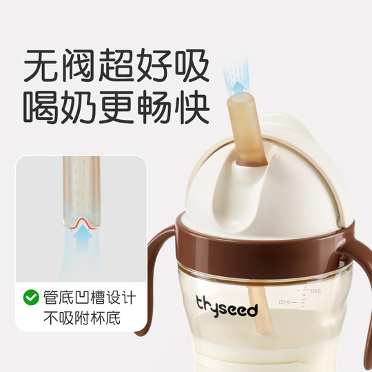 Shixi Children's Straw Cup ppsu Drinking Cup 300ml