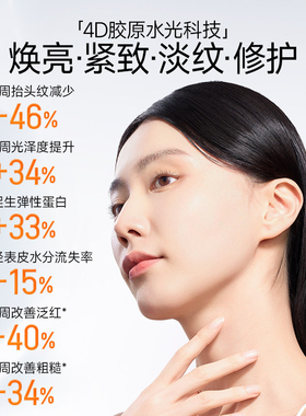 百雀羚胶原水光软面膜涂抹式免洗