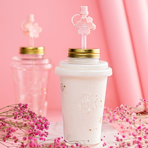 Вместительный и большой стакан, стеклянная высококачественная чайная чашка со стаканом