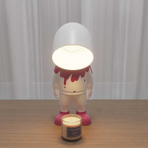 融蜡灯米奇手台灯香薰灯蜡烛灯手握灯融烛灯米老鼠家用卧室床头灯 - 图2