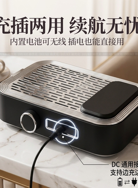 蓄电款美甲店专用指甲吸尘器