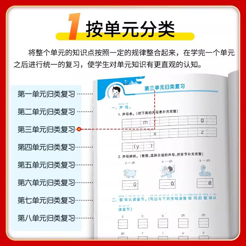 2025版53单元归类复习一二三四五六年级上册下册语文数学英语人教版北师版苏教讲解版单元同步试卷曲一线53天天练习题册资料小儿郎