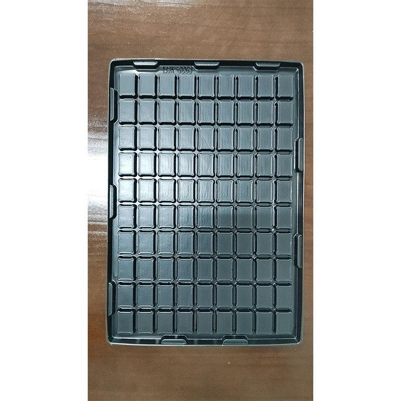 90格黑色吸塑托盘五金电子产品塑料包装盒定制防静电吸塑周转盒,淘宝优惠券,粉丝福利购,淘宝优惠卷