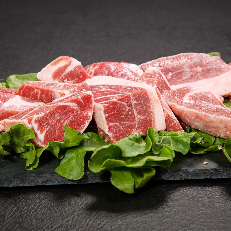 西捷进口牛排边角料牛肉冷冻生鲜牛肉粒原切牛腩块1kg半筋半肉
