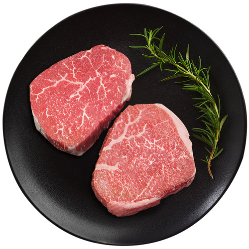 西捷澳洲谷饲和牛m9米龙牛排原切1200g雪花进口牛肉扒官方旗舰店 - 图3
