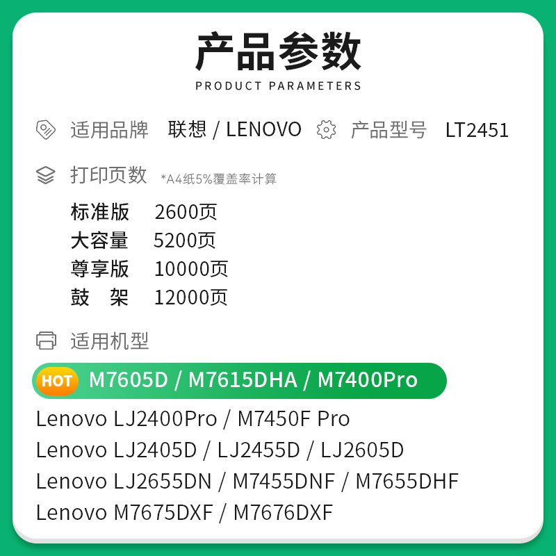 才进适用联想m7455dnf粉盒7455DNF硒鼓打印机易加粉m7455鼓架套装7455碳粉墨粉盒晒鼓复印一体机激光多功能,淘宝优惠券,粉丝福利购,淘宝优惠卷
