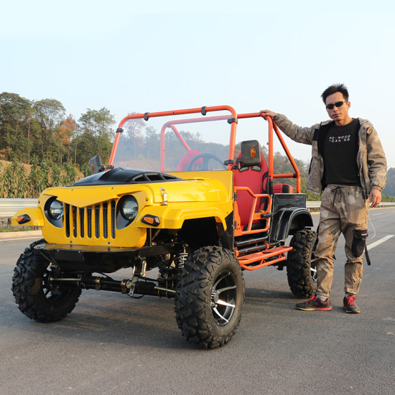 Four-wheel off-road all-terrain beach vehicle