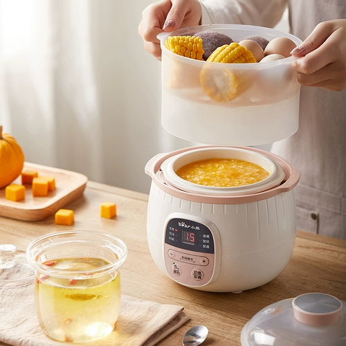 Медведь электрическое тушеное горшок с тушеным тушеном тушеном тушеном тушеном тушеном тушеном тушеной горшок птичье гнездо птичье гнездо гнездо суп каша очиститель капа Детский Дополнительный горшок с едой