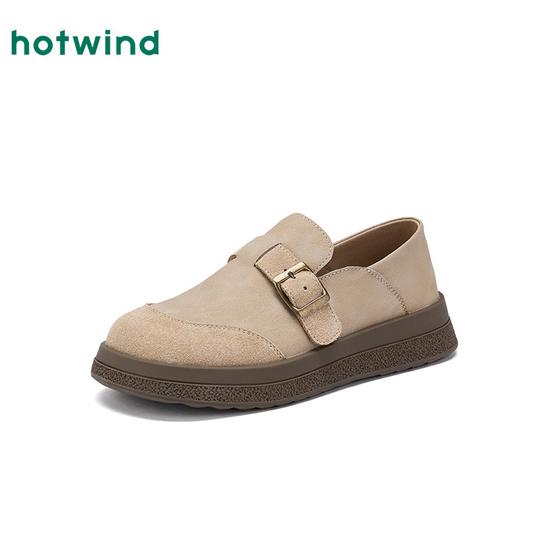 热风复古乐福鞋女鞋2025年秋季新款平底百搭配裙子勃肯鞋子单鞋,淘宝优惠券,粉丝福利购,淘宝优惠卷