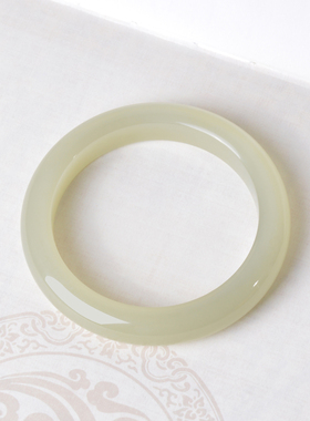 凤飞凰和田玉高冰晴水手镯女款