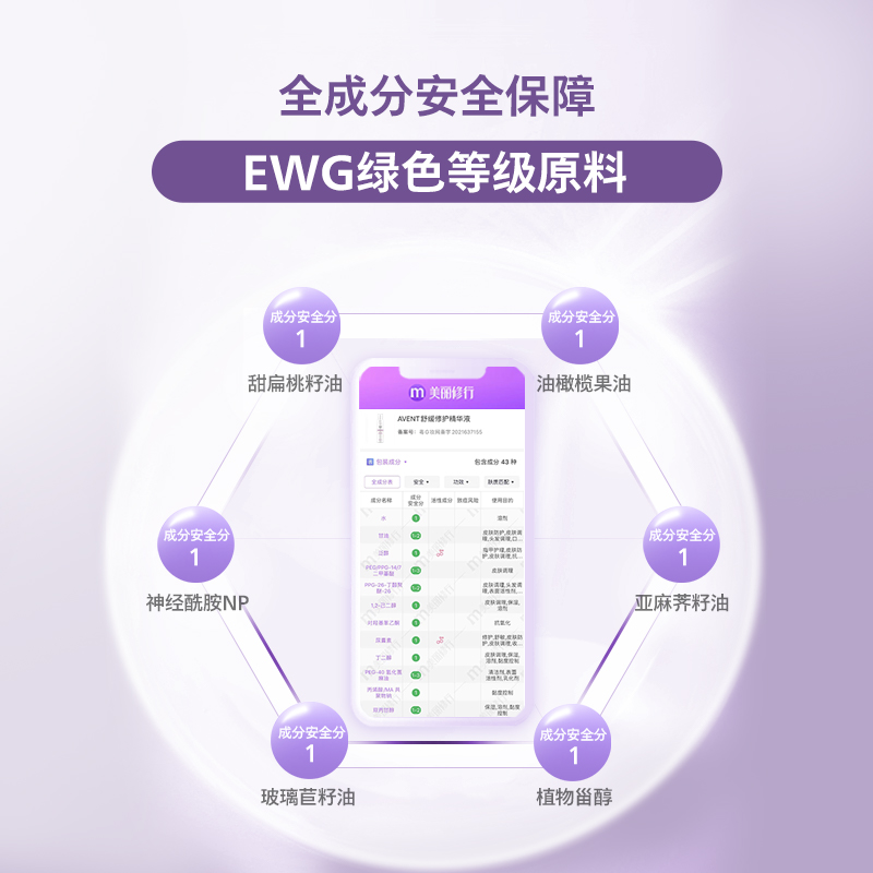 飞利浦新安怡舒缓修护精华液15ml中样敏感肌孕妇补水滋润