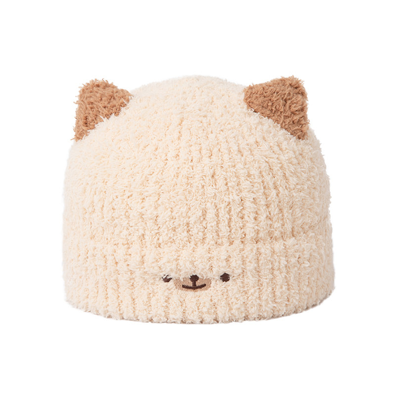 宝宝帽子秋冬款新生儿胎帽冬季婴儿毛绒帽可爱儿童毛线护耳帽保暖,淘宝优惠券,粉丝福利购,淘宝优惠卷