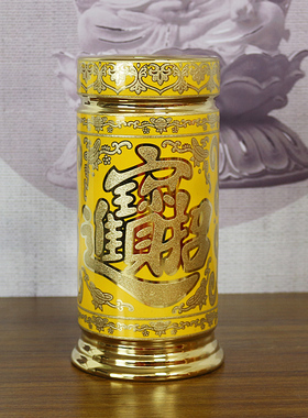 佛堂防潮招财进宝香筒装香存香