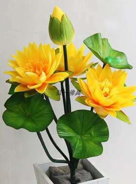 金沙花瓶供财神家用佛堂水瓶