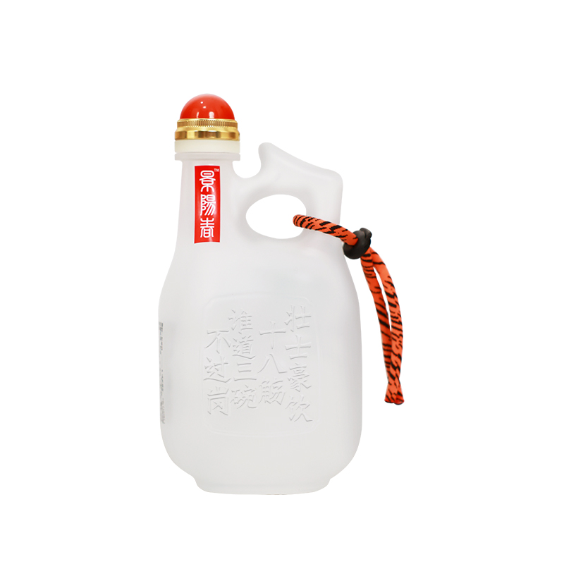 景芝 景阳春活力虎 52度浓香型白酒 555ml*3礼盒装 - 图2