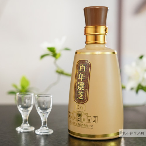 百年景芝 匠心 浓兼芝香型白酒 42度500ml*4瓶整箱宴席送礼推荐 - 图1