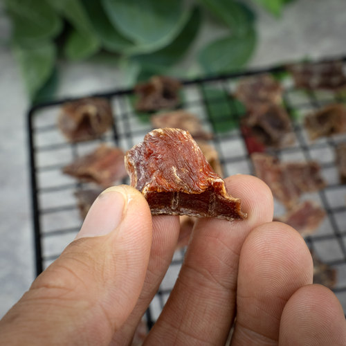 宠物零食鸡肉粒 鸭肉粒 磨牙健齿肉粒  训狗狗奖励零食 100克 - 图2