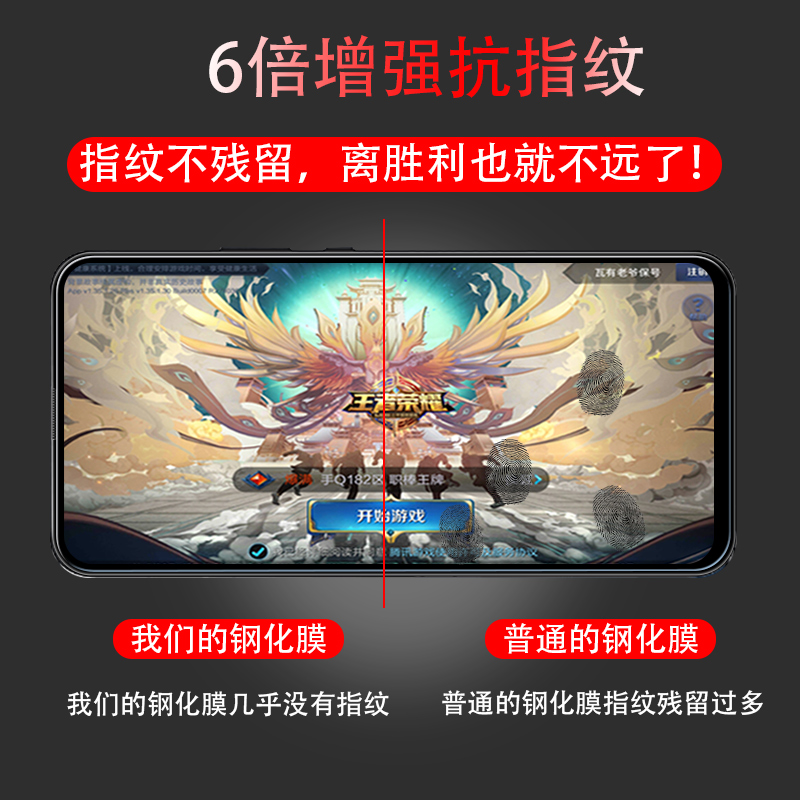 华为荣耀magic2钢化膜9i全屏覆盖honor手机膜Magic 2全包majic2魔术2防指纹i9抗蓝光魔法2玻璃贴膜无白边 - 图3