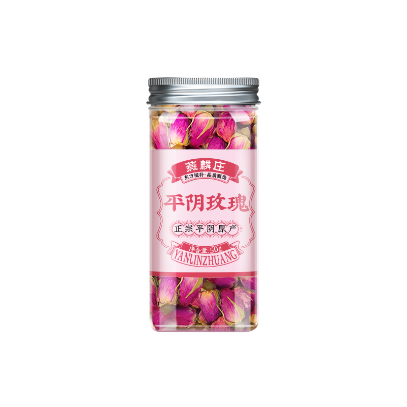 平阴玫瑰花茶干重瓣食用玫瑰干花泡水养生茶花草茶官方旗舰店 - 图3