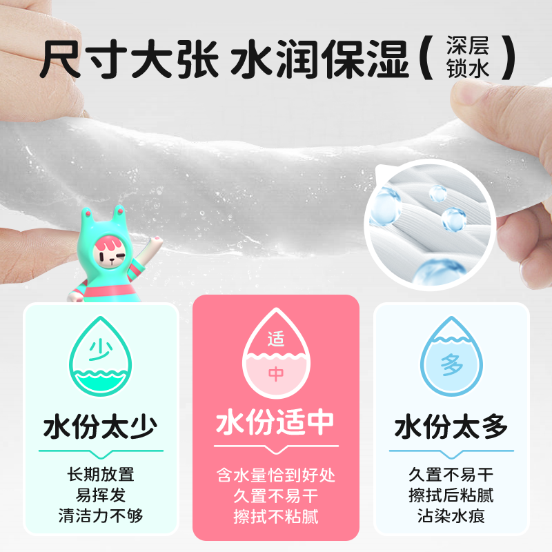 【年货节现货】einb怡恩贝巨无霸婴儿手口湿巾（80抽15大包）,淘宝优惠券,粉丝福利购,淘宝优惠卷