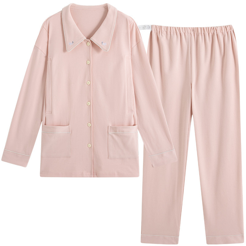 咕羊羊月子服秋季款纯棉3月份睡衣 咕羊羊家居服套装