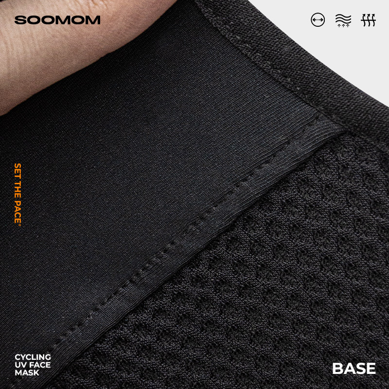 SOOMOM | BASE 防晒骑行口罩透气面罩防飞虫男女通用自行车运动 - 图1