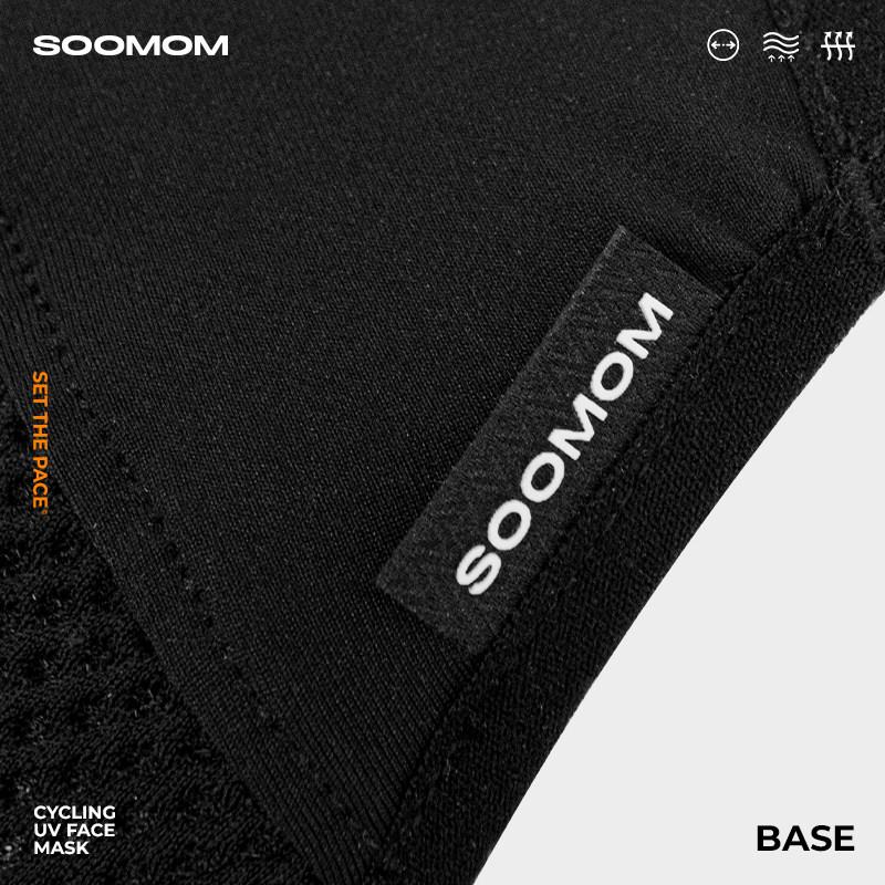 SOOMOM | BASE 防晒骑行口罩透气面罩防飞虫男女通用自行车运动 - 图0