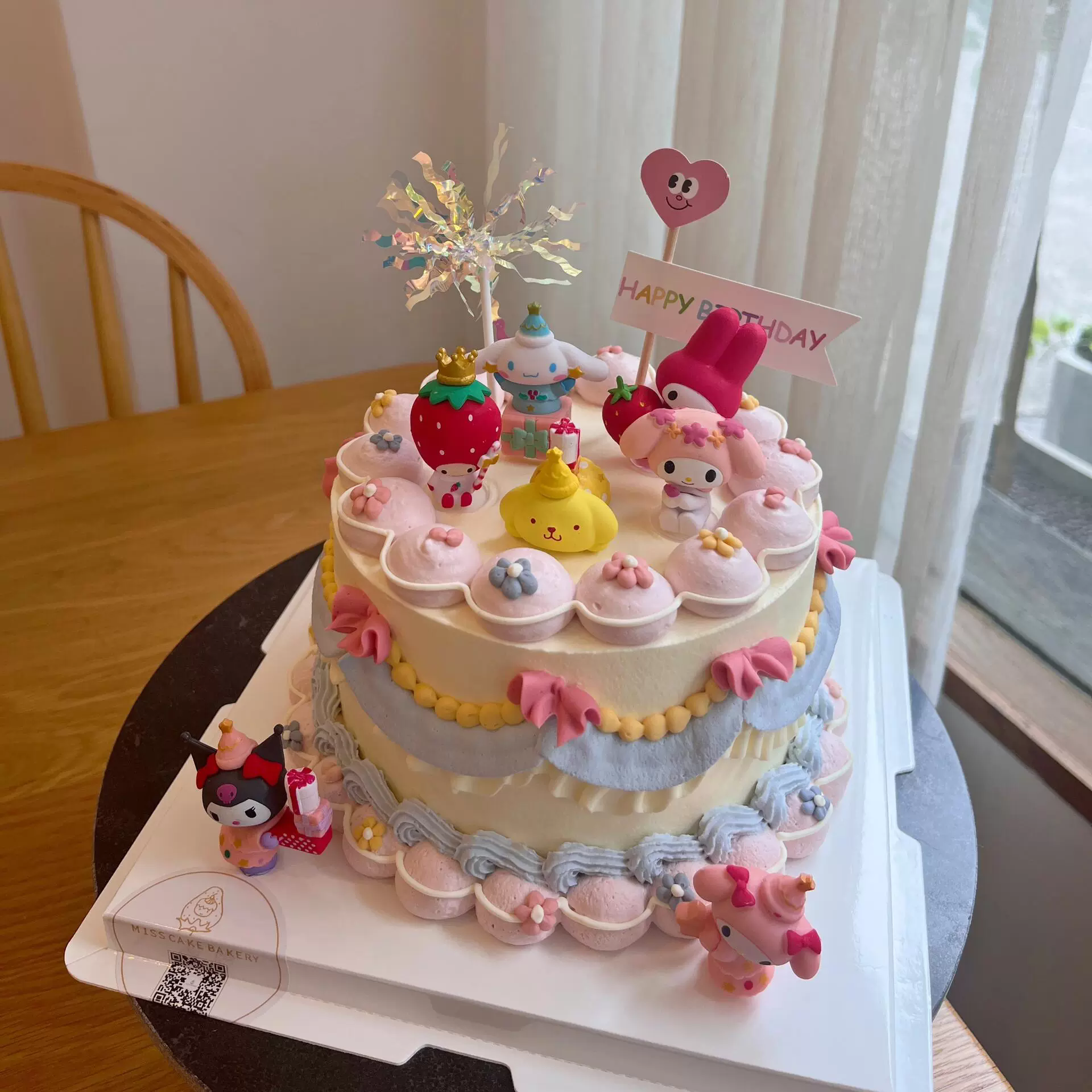 卡通可爱猫咪蛋糕装饰摆件粉色系儿童男孩女孩生日甜品台装扮插件,淘宝优惠券,粉丝福利购,淘宝优惠卷