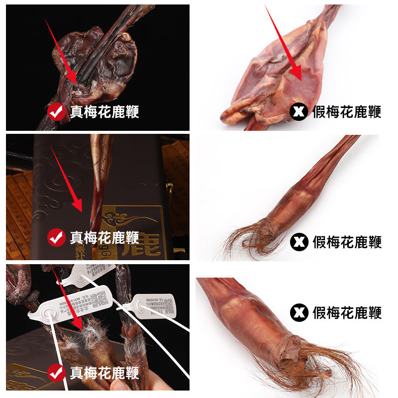 吉林梅花鹿鹿鞭干整根整枝人参茶 武扬保健品鹿制膏/鹿制品