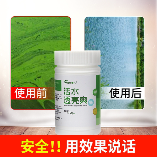 鱼塘净水除藻生物蓝藻分解素鱼池水质稳定剂净水澄清剂去青苔净 - 图1