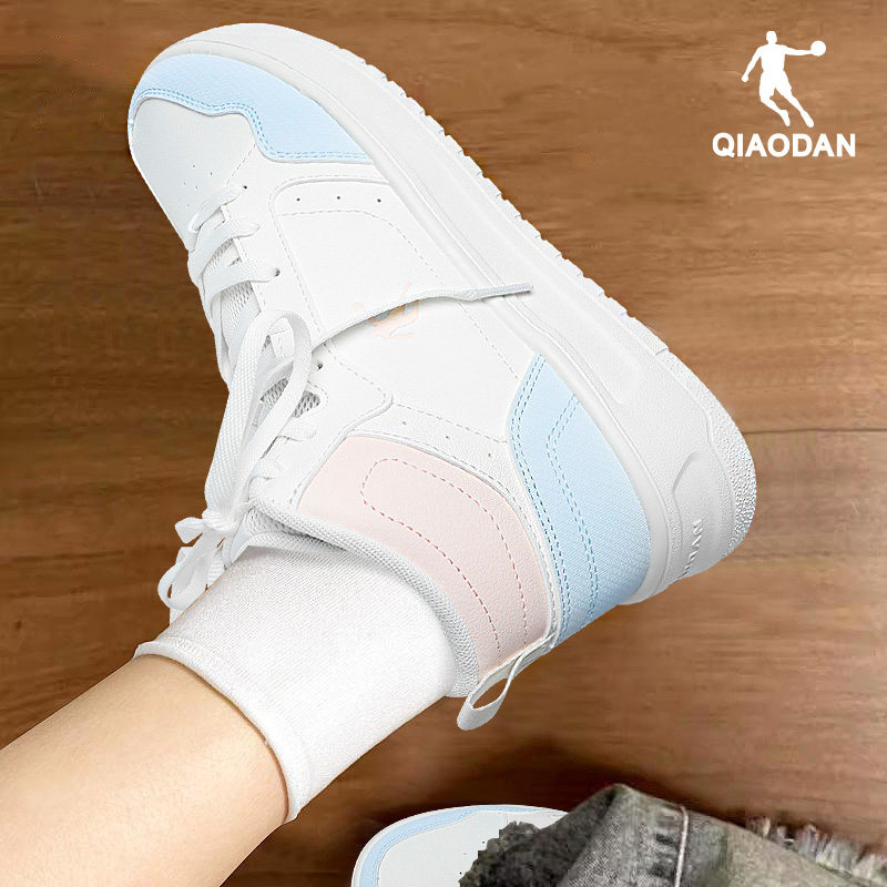 乔丹女鞋小白鞋2025冬季新款高帮板鞋女厚底休闲鞋官方正品运动鞋,淘宝优惠券,粉丝福利购,淘宝优惠卷