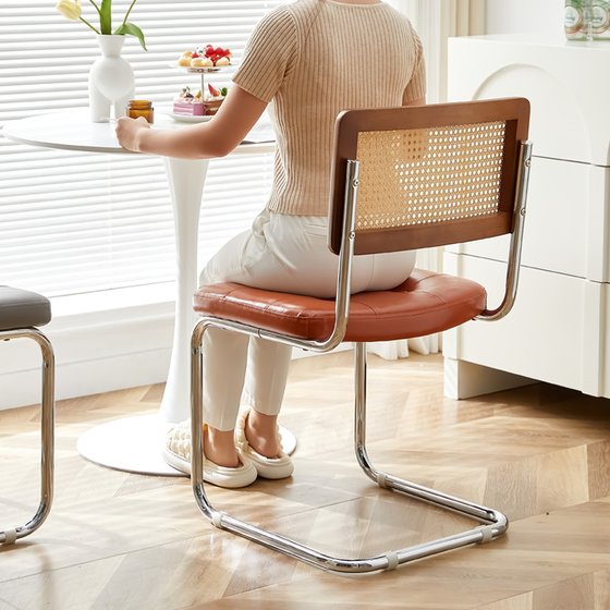 Wanhu solid wood rattan antique cafe Vasi chair