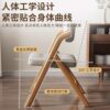 Wanhu antique style folding dining chair for home use