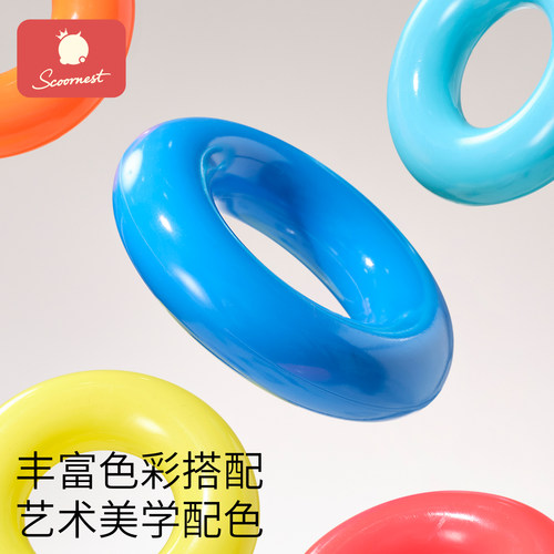儿童益智叠叠乐套圈6个月以上婴儿1一2岁早教八9个月一岁宝宝玩具 - 图3
