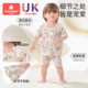 Kechao 2025 new summer children's pajamas and home clothes