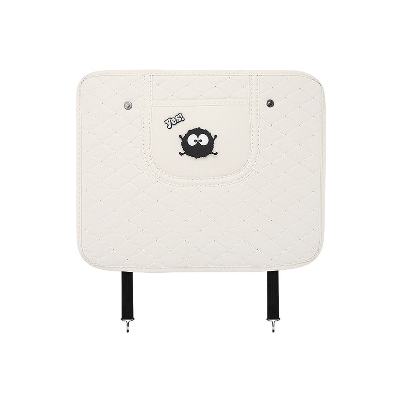 汽车后排座椅背防踢垫快乐煤球车内后座后背通用保护垫座椅防磨垫,淘宝优惠券,粉丝福利购,淘宝优惠卷