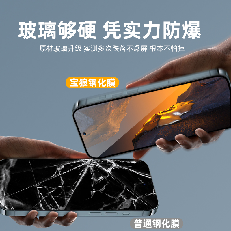 适用于小米pocof5钢化膜全屏覆盖防爆抗蓝光护眼瞳玻璃膜pocof5pro抗摔防指纹高清磨砂膜xiaomi手机屏保贴膜 - 图0