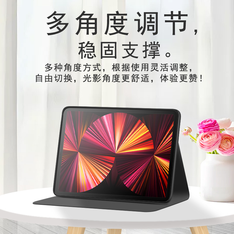 梵高玫瑰适用三星GalaxyTabS9保护套Galaxy Tab S9十+平板保护壳11/12.4英寸皮套2023电脑全包防摔网红外壳 - 图1