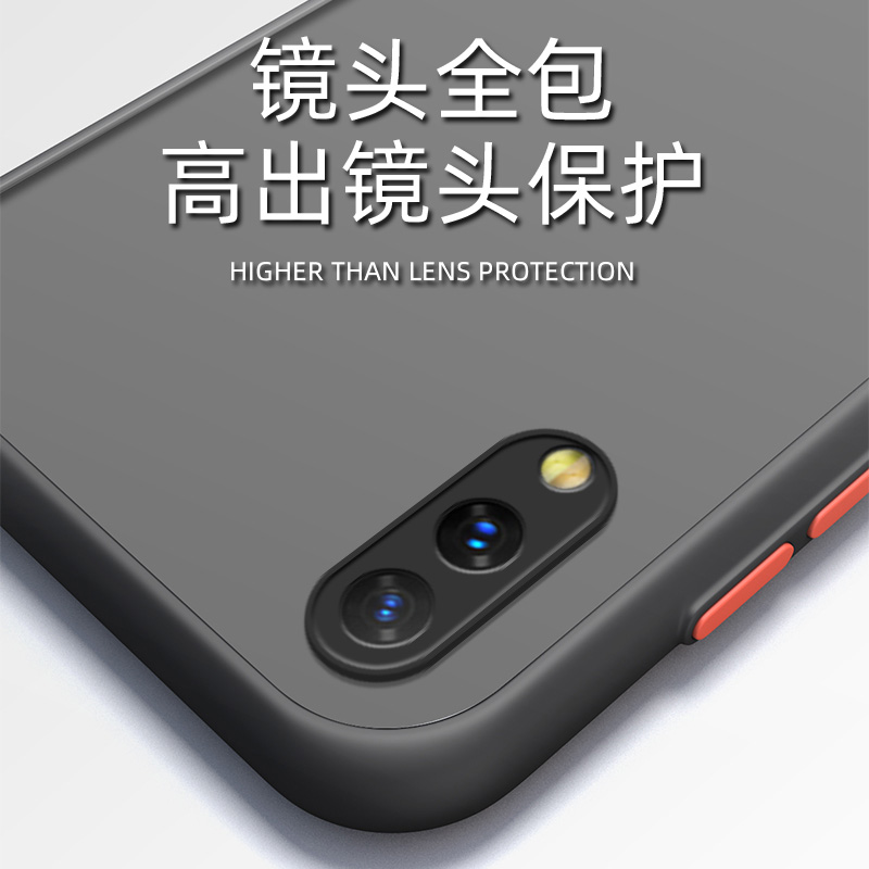 诸事顺利vivoy97手机壳磨砂肤感vivo y93保护套硅胶网红y93s全包y85防摔y66/y67女男潮牌情侣款ins-图2