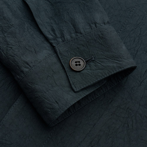 JDV春秋新品商场同款深灰肌理感男士夹克翻领宽松外套SJK4024 - 图2