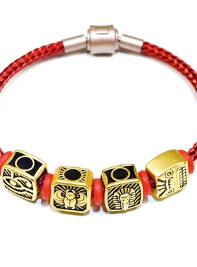 多多猫男女铜镀金刺青不褪色正品