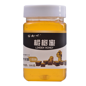 插树岭 长白山椴树蜂蜜花蜜东北特产椴树蜜500g瓶装