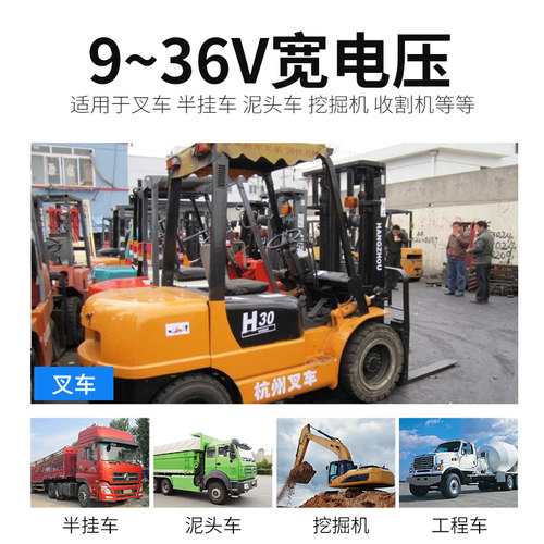 吊车监控无线广角摄像头高清夜视大货车倒车影像房车盲区辅助系统 - 图3