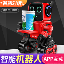 Remote Control Robot Children Toy Boy Intelligent Programming Early Teach Conversable Electric Motor Robot Guy Machine Dog