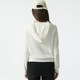 Background simple striped hooded long-sleeved sweater