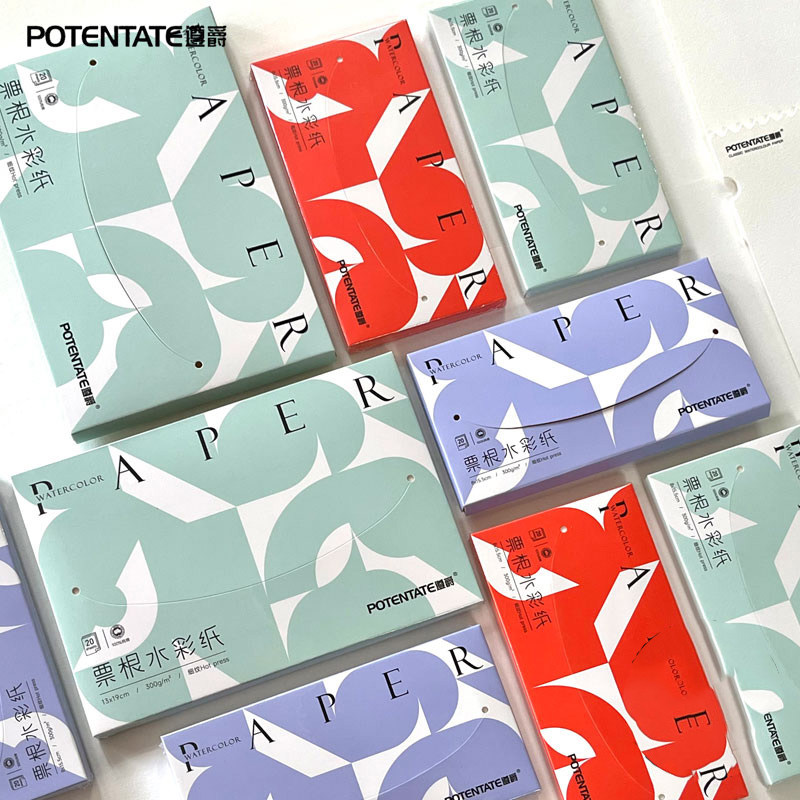 遵爵票根全棉水彩纸300g细纹水彩画纸美术生专用带锯齿异型马克笔纸油画棒彩铅本尊爵纯棉邮票型空白画纸,淘宝优惠券,粉丝福利购,淘宝优惠卷